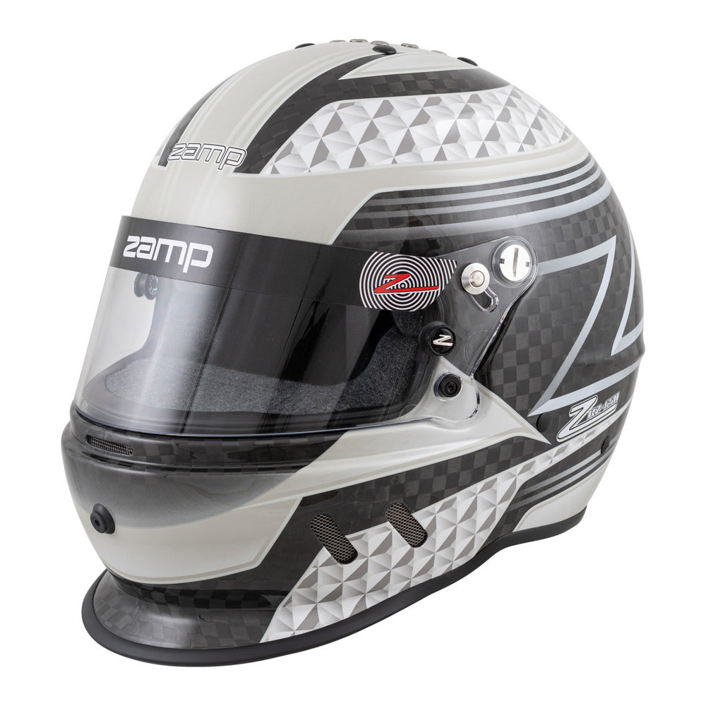 ZAMP Helmet RZ-65D Carbon Large Blk/Gray SA2020 ZAMP