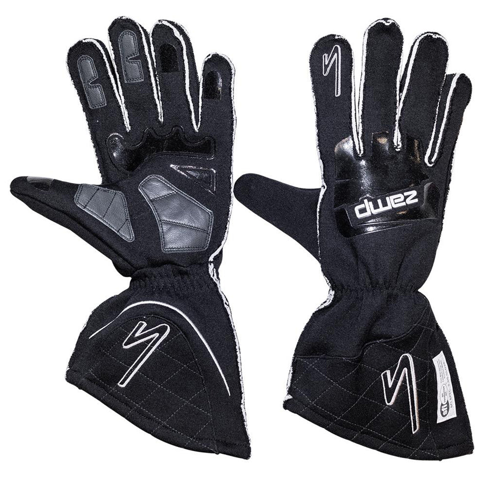 ZAMP Gloves ZR-50 Black XX- Lrg Multi-Layer SFI3.3/5 ZAMP